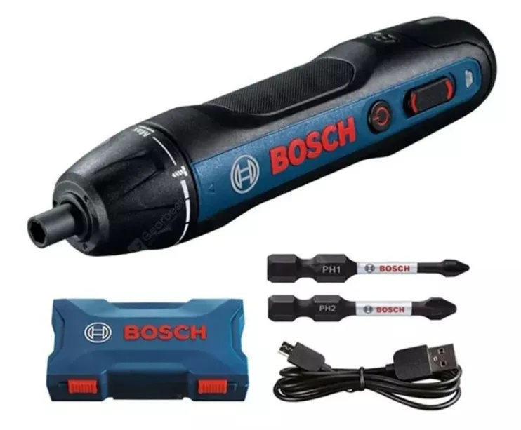  Bosch Destornillador de batería de empuje 1,5 Ah 3,6 V sin  velocidad de carga 360 Min-1 en caja de almacenamiento : Herramientas y  Mejoras del Hogar