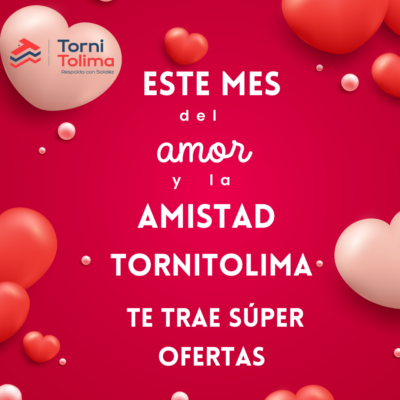 🚨 ATENCIÓN 🚨 Se Viene Septiembre🗓️ Y TORNITOLIMA Celebra Contigo 🎊 Todo El Mes Del Amor y La Amistad ❤️ Grandes Promociones❗❗ No Te Las Puedes Perder ⚠️⚠️ Lanzamiento 02 De Septiembre 😱📢📢