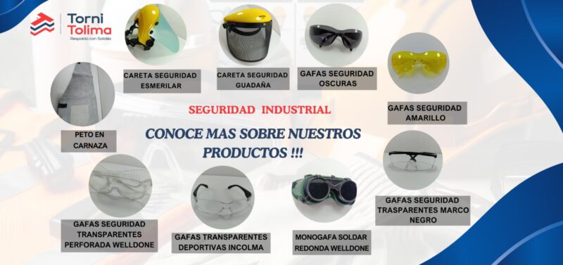 Seguridad industrial Contacto (+57) (8) 2642345 - (+57) 317 429 9678 - (+57) 316 474 4451 Calle 25 #5 - 75. Barrio El Carmen, Ibagué, Tolima