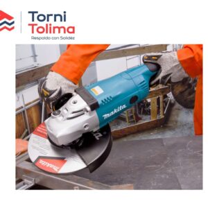 Pulidora 9 2200W GA9020 ALTA RESISTENC MAKITA -Tornitolima