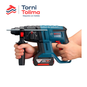 Rotomartillo Inalámbrico Bosch 18V GBH 180-LI+2 Baterías 4AH+ Cargador 06119111G - Tornitolima