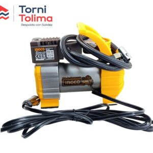 Compresor Aire Automotriz 10A 140PSI LUZ LED-Tornitolima