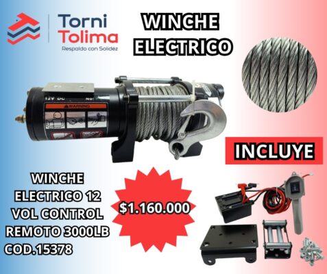 WINCHE ELECTRICO-Tornitolima