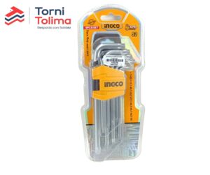 Juego Llaves TORX 9PZ T10-T50 HHK13091-Tornitolima