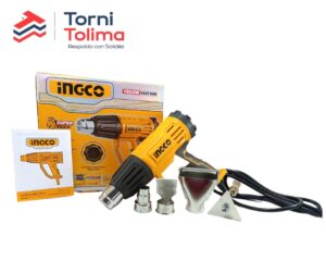 Pistola Calor 110V 2000W UHG200038 INGCO BOQUILLAS-Tornitolima