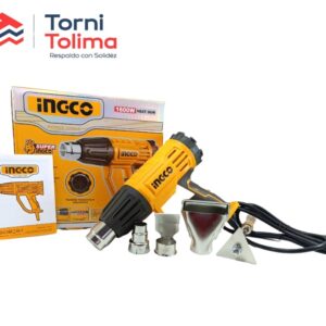 Pistola Calor 110V 2000W UHG200038 INGCO BOQUILLAS-Tornitolima