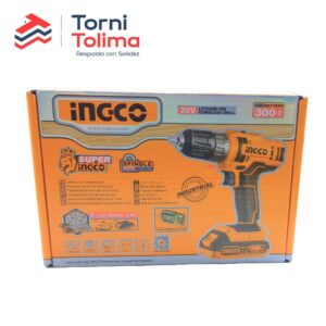 Taladro Inalámbrico Rotación 3/8 20V 1BAT +CAR UCDLI200518-Tornitolima