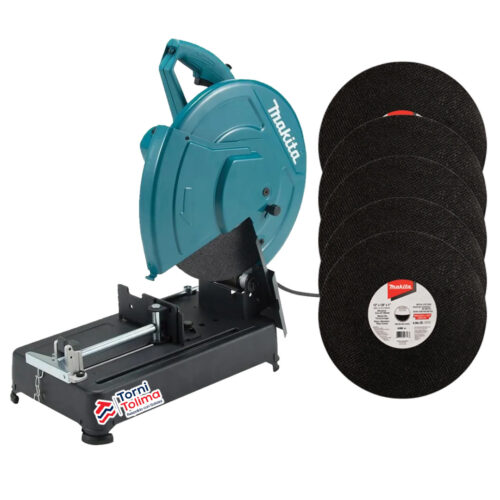 Tronzadora14 2200W MAKITA  LW1401X  3800RPM+DISCOS MAKITA
