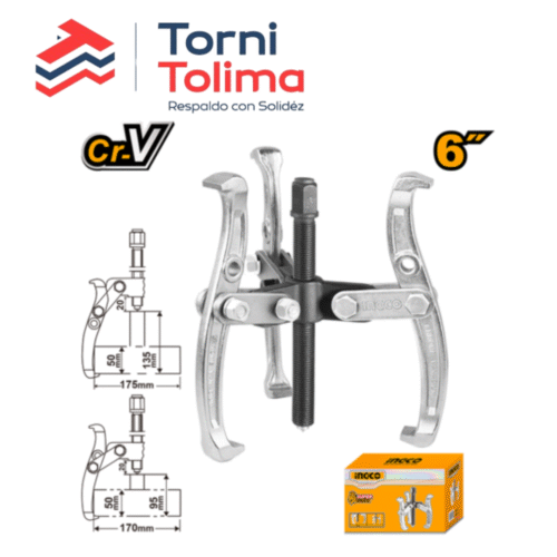 Extractor Poleas 6X3 PARA 6TON HGP08036 INGCO