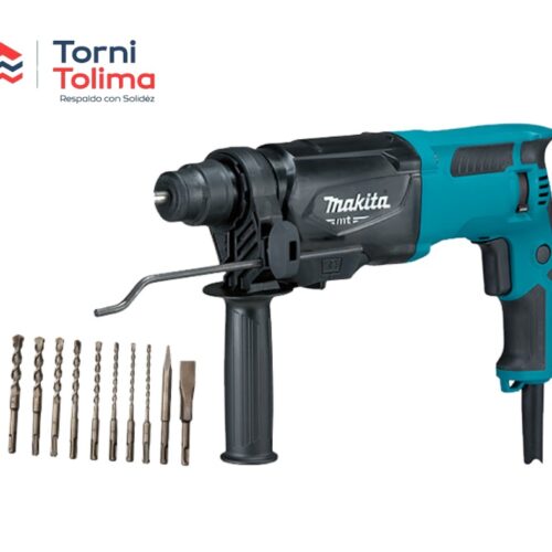 Rotomartillo 2.3J800W M8701X4B MAKITA+BROCAS
