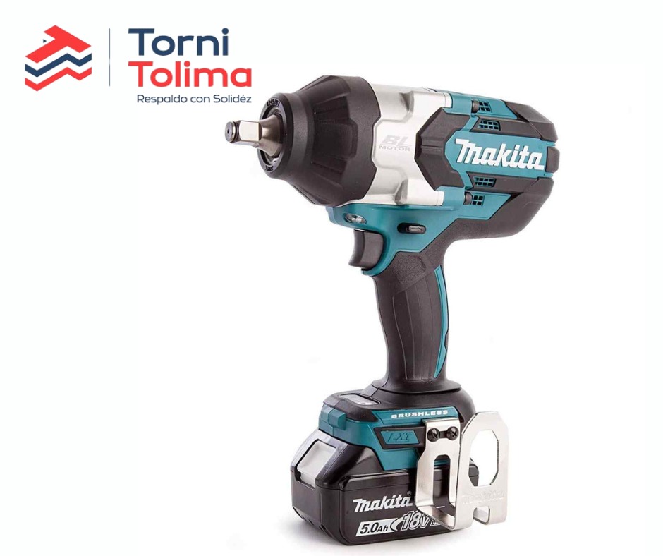 Llave/Pistola de impacto Inalámbrico 18V 1/2 +2 BATERIAS+1 CARGADOR DTW1002JX3 MAKITA - Image 3