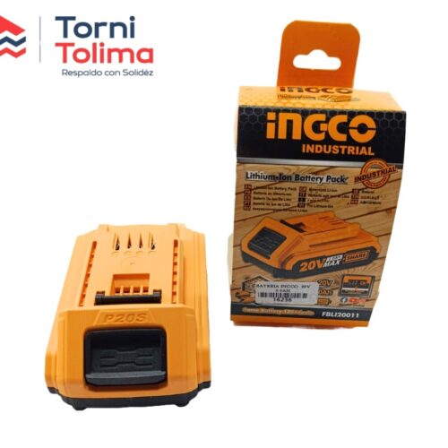 Batería Ingco ION LITIO 20V 2.0AH FBLI20011
