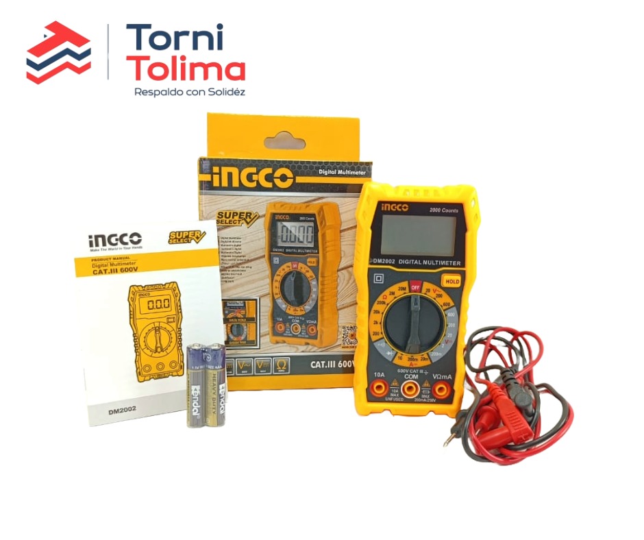Multimetro Digital DM200/DM2002 INGCO