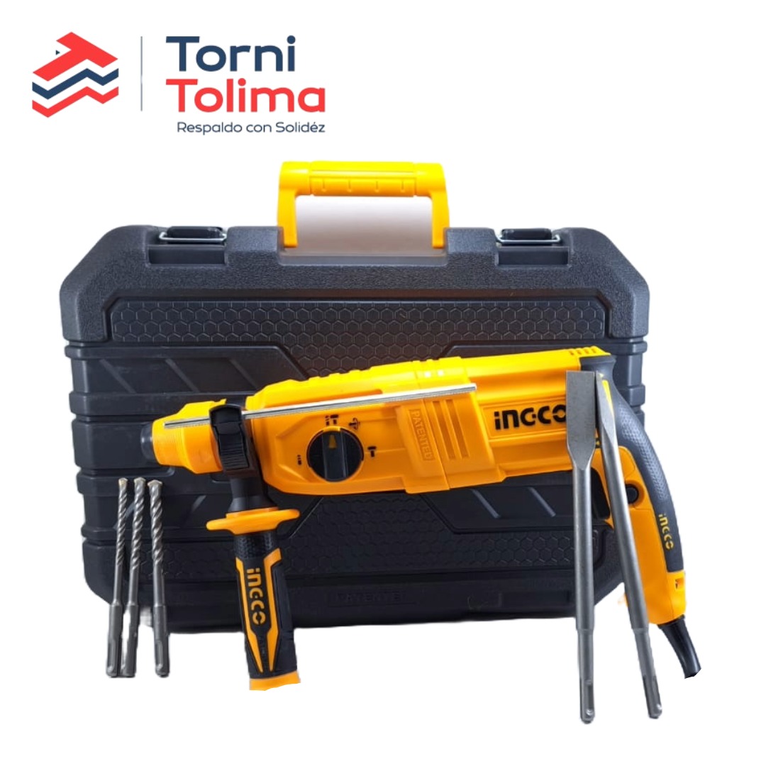 Rotomartillo SDS PLUS URGH9028+BROCAS 110V 800W CONCRETO+BROCAS UR - Image 2