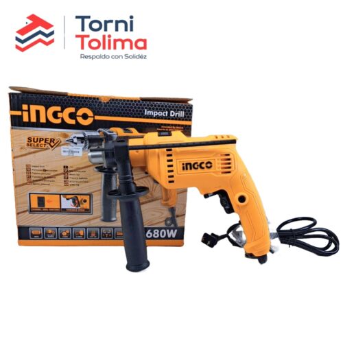 Taladro Percutor 1/2 680W 3000RPM INGCO UID6808